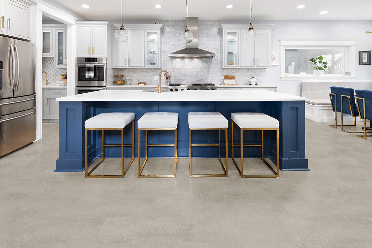 Lamett Parquetvinyl Caldera Concrete Pearl 408 x 810 – sfeerbeeld van de fabrikant