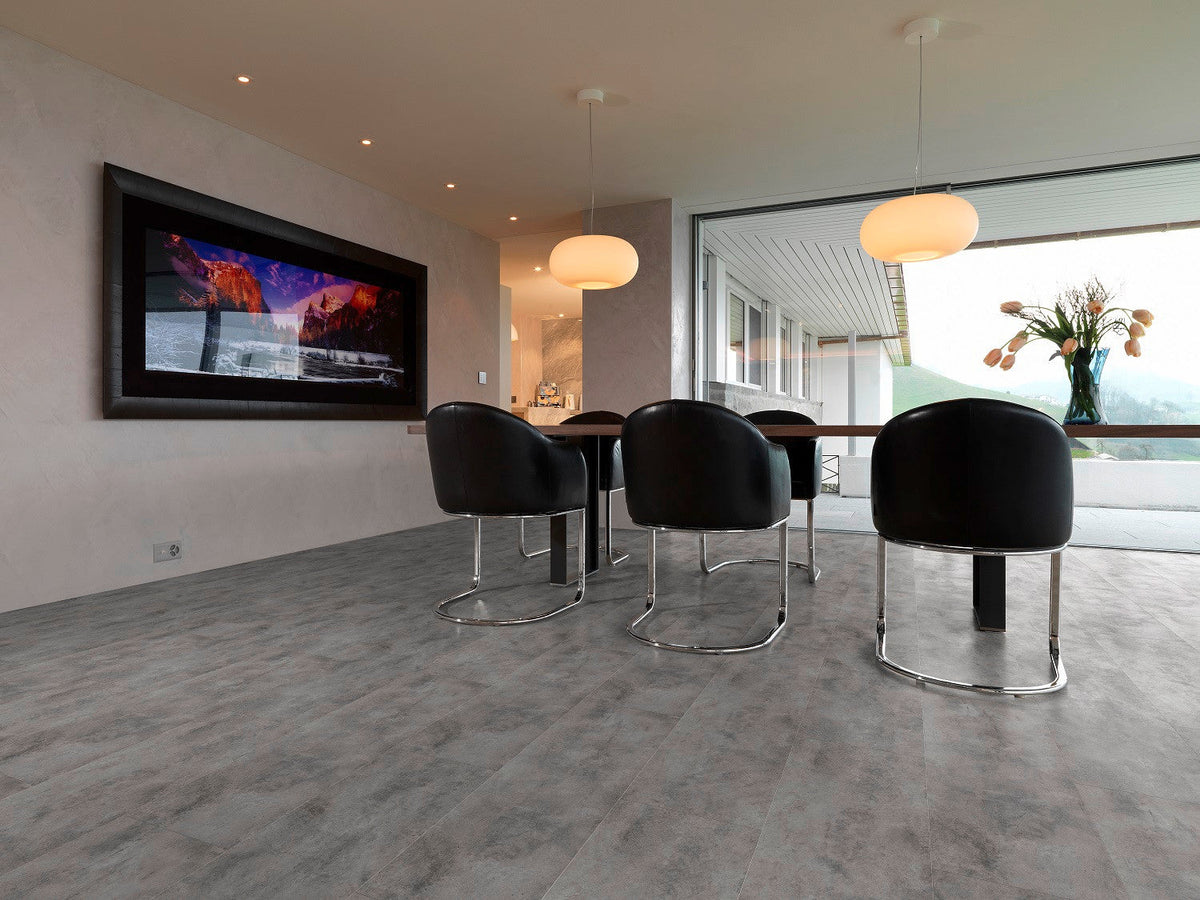Enia B&B BREGENZ Ocean Grey – Click vinyl – sfeerbeeld – enia flooring