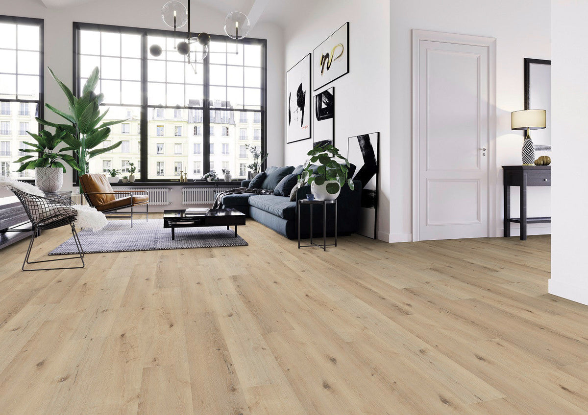 Enia TAMBORA Oak Gentle – Click vinyl – sfeerbeeld – enia flooring