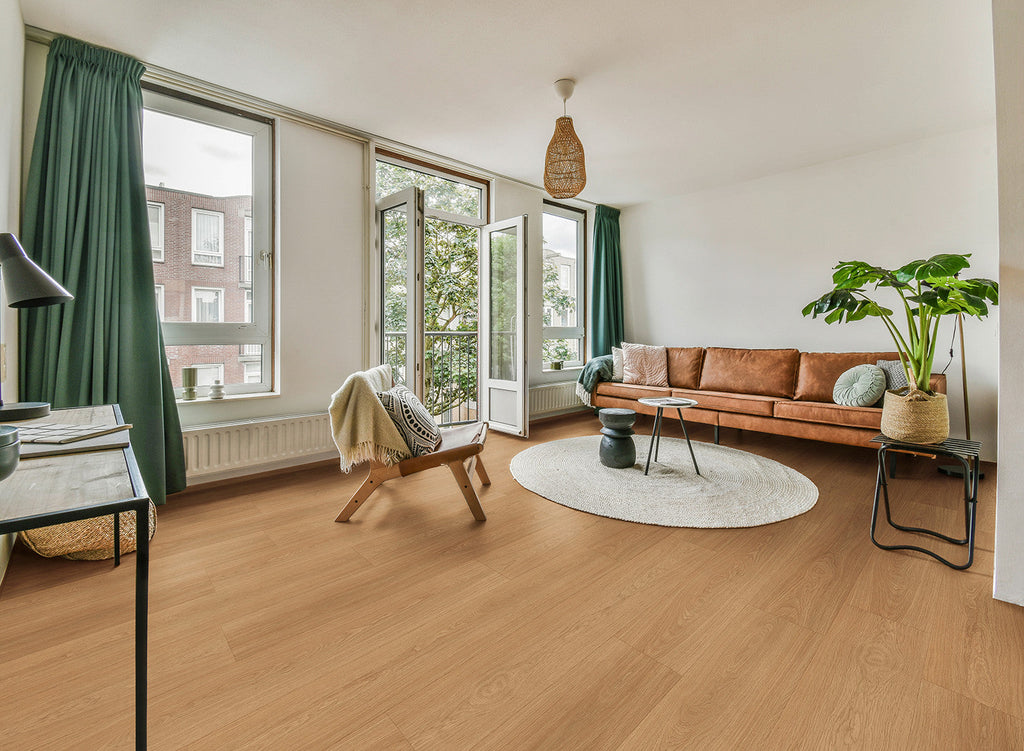 Enia ARTIX Oak Nature XL plank – Click vinyl – sfeerbeeld – enia flooring
