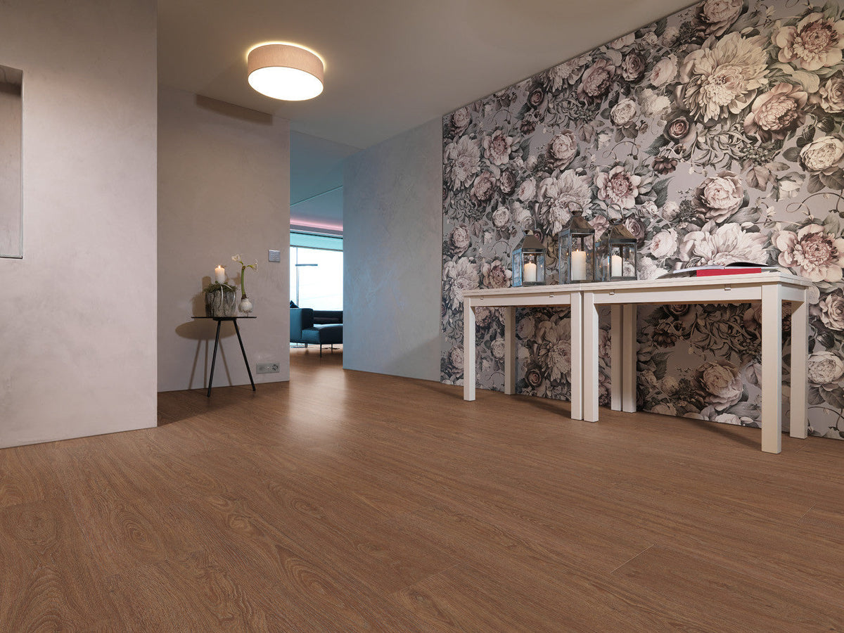 Enia ADORIA Oak Brown – Dryback vinyl – sfeerbeeld – enia flooring