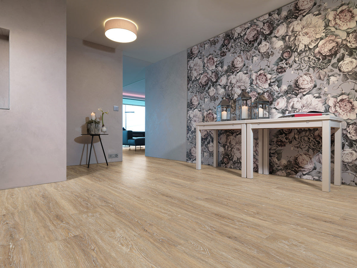 Enia ADORIA Oak Cream – Dryback vinyl – sfeerbeeld – enia flooring