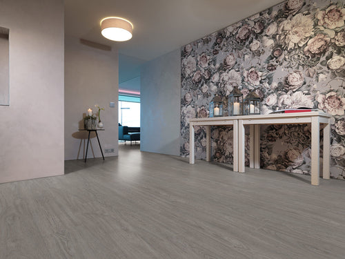 Enia ADORIA Oak Grey Middle – Click vinyl – sfeerbeeld – enia flooring