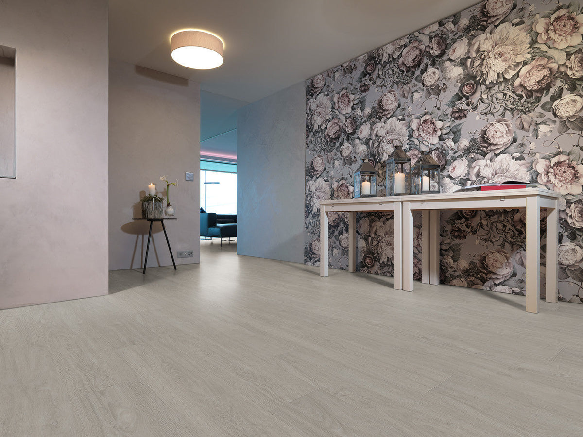 Enia ADORIA Oak Grey Light – Dryback vinyl – sfeerbeeld – enia flooring