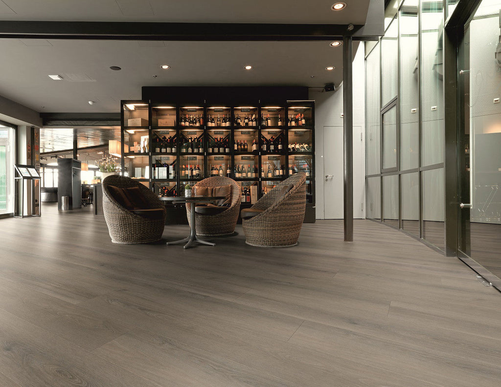 Enia M&M MELLAU Oak Grey Middle – Click vinyl – sfeerbeeld – enia flooring