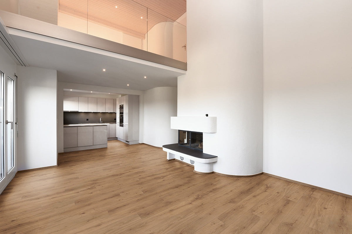 Enia TENSA Oak Rustic Brown – Dryback vinyl – sfeerbeeld – enia flooring