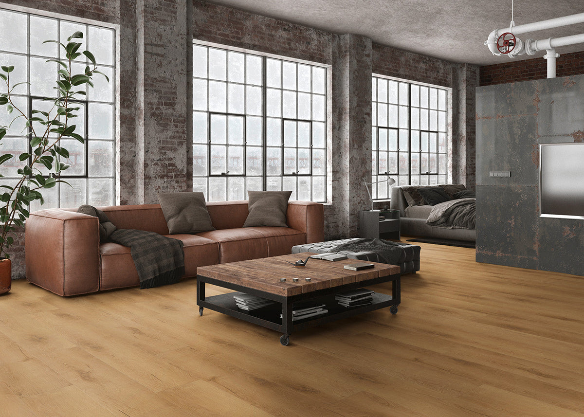Enia LARIX Oak Nature – Dryback vinyl – sfeerbeeld – enia flooring