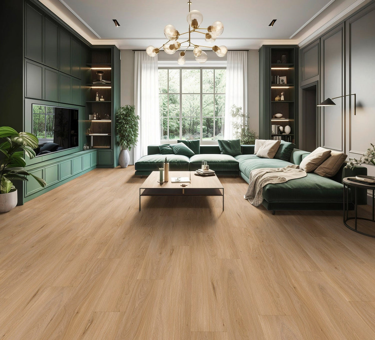 Enia SOREX Oak Fine Pure – Click vinyl – sfeerbeeld – enia flooring