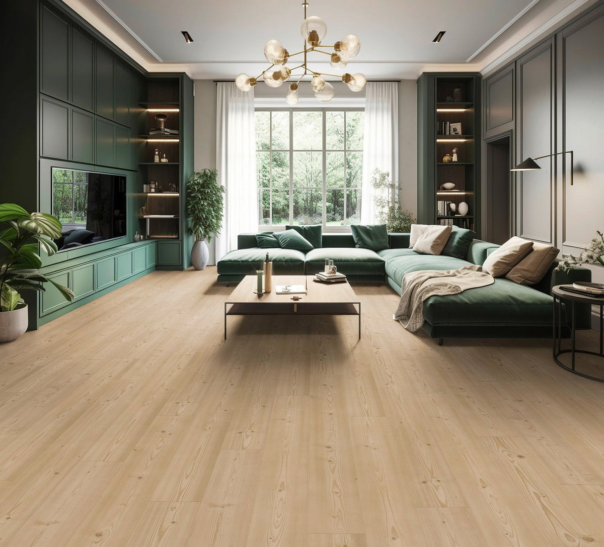 Enia SOREX Larch White – Click vinyl – sfeerbeeld – enia flooring