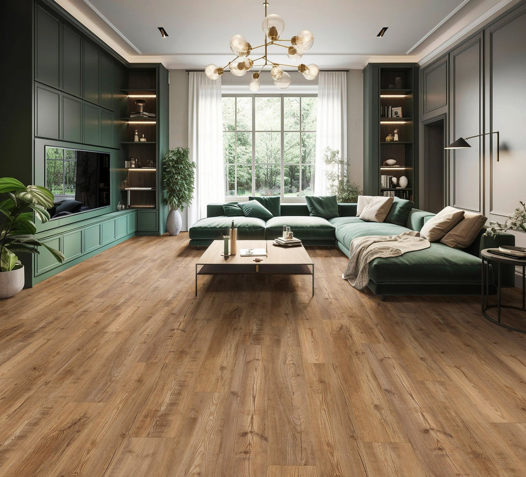 Enia SOREX Larch Nordic Brown – Click vinyl – sfeerbeeld – enia flooring