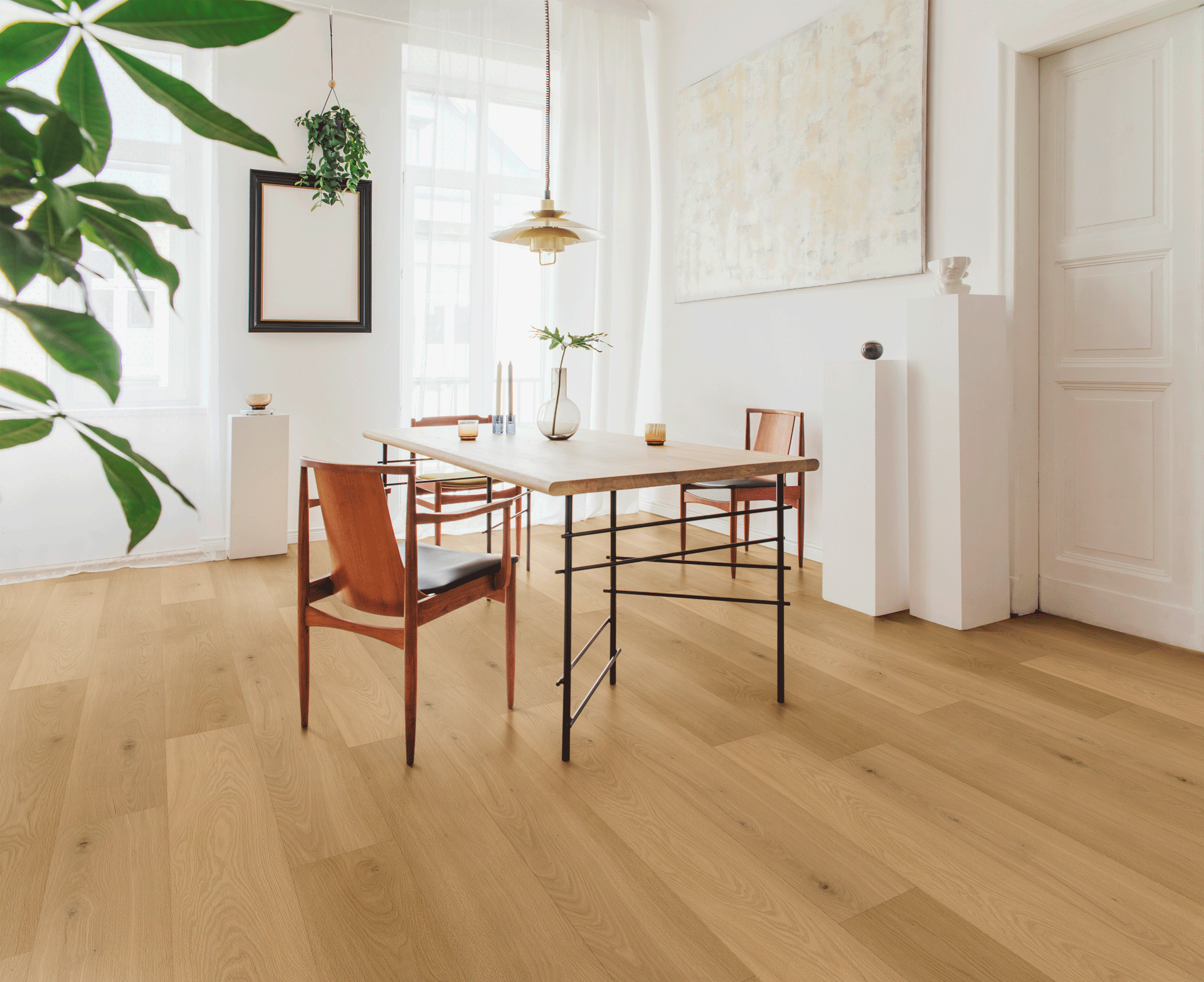 Enia MALACIA Oak Pure – Click vinyl – sfeerbeeld – enia flooring