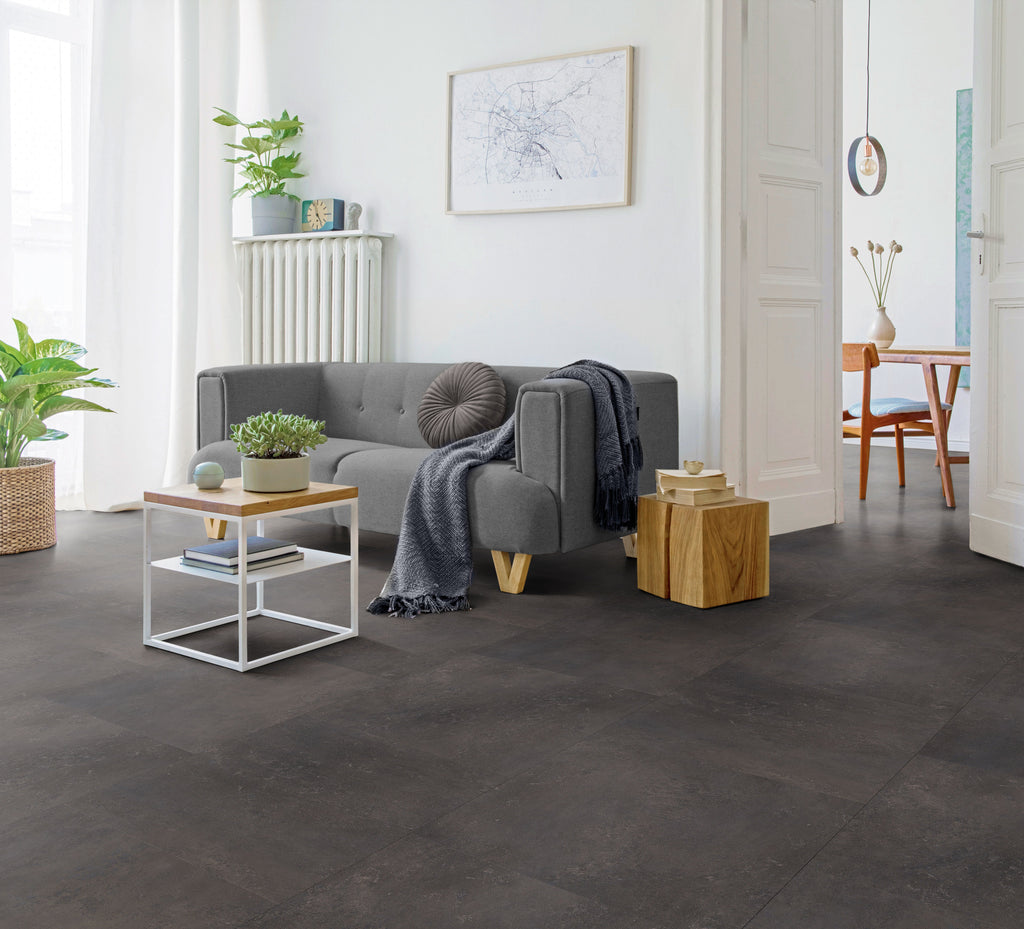 Enia JAZZ X Slate Steenpaneel – Dryback vinyl – sfeerbeeld – enia flooring