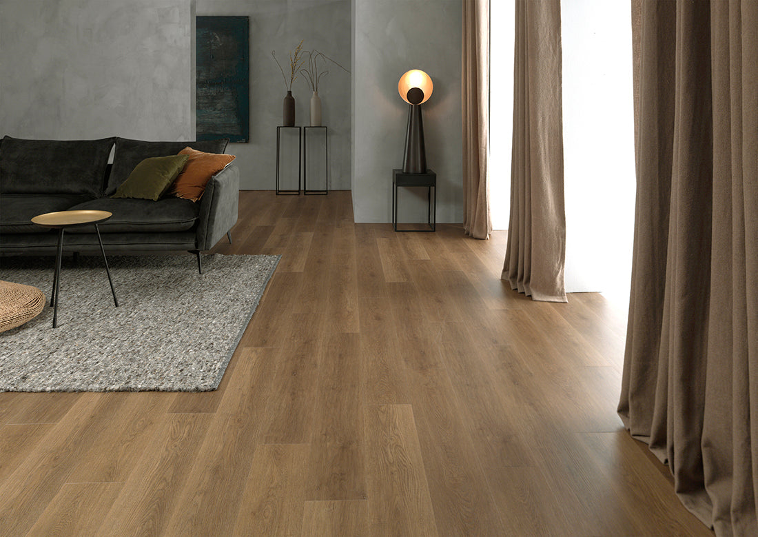 Lamett Parquetvinyl Ivalo Roasted Bean – sfeerbeeld van de fabrikant